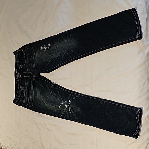 Gently used American eagle skinny jeans - Picture 3 of 7
